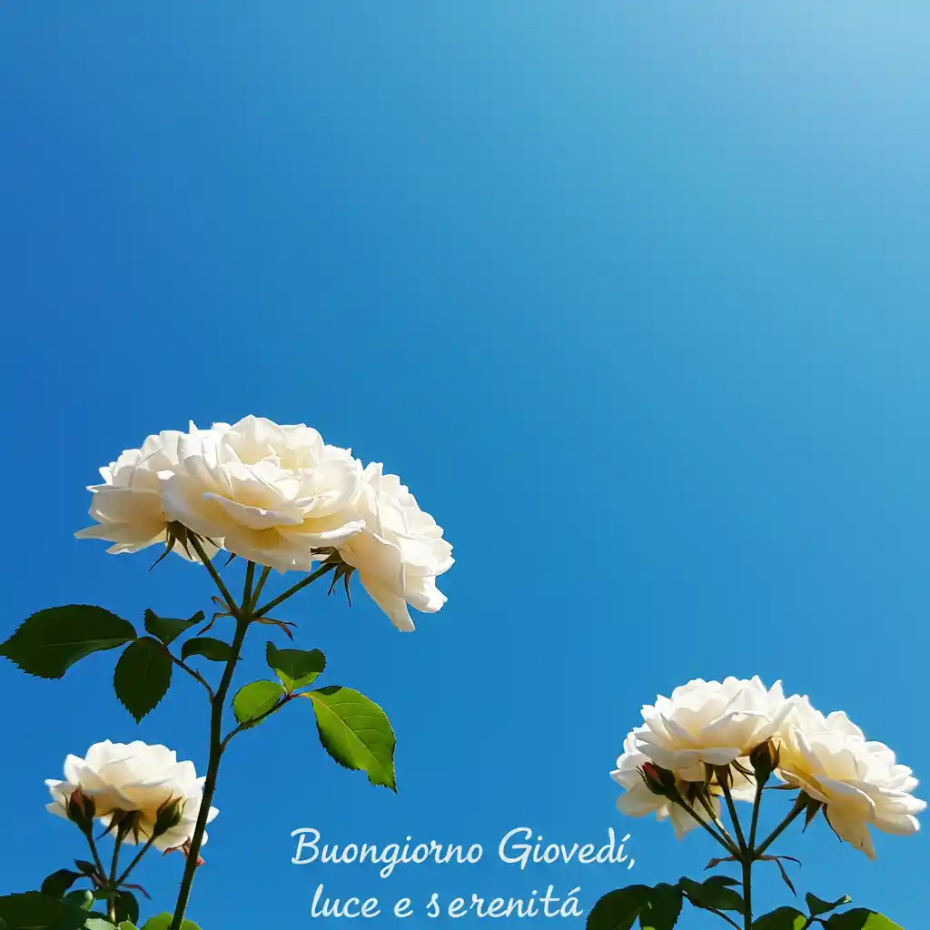 Buongiorno Giovedì, luce e serenità-optimized