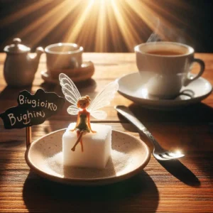 Cafe table with sun