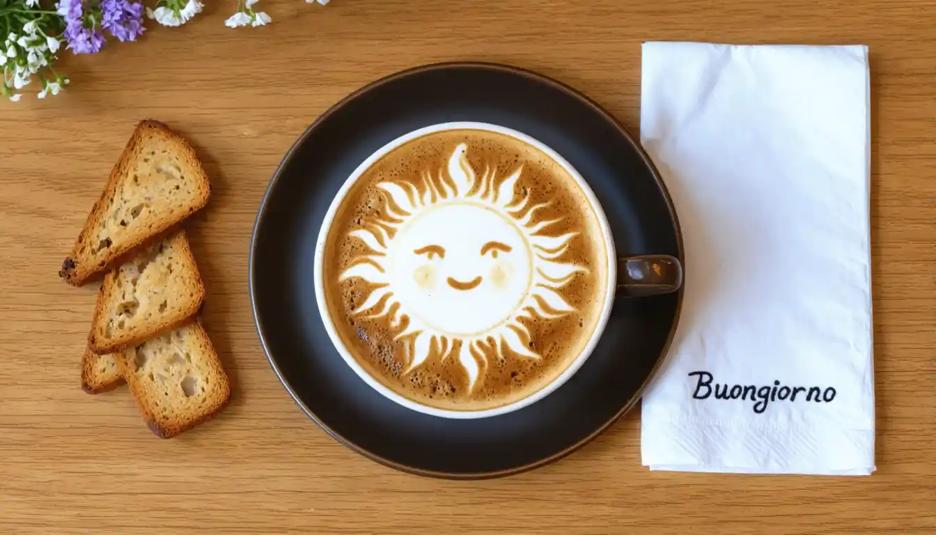 sd ultra Whimsical Coffee Art Vis 1977867956