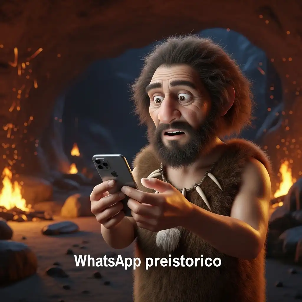 WhatsApp preistorico
